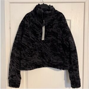 🖤LULULEMON Scuba Oversized Fleece Funnel Neck. Size M/L🖤